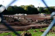 Die Drainage ist fast fertig